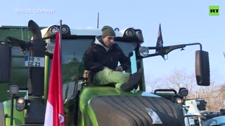 Farmers protest, block roads with tractors in nationwide demonstration in Germany