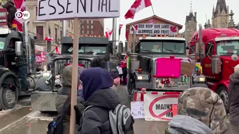 Canada: State of emergency in Ottawa over 'Freedom Convoy' | DW News