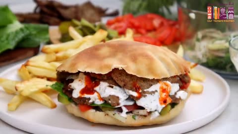 Turkish donar kabab
