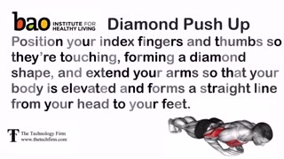 Diamond Push Up