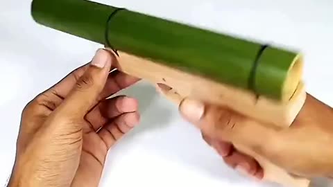 Bamboo Gun For Kids