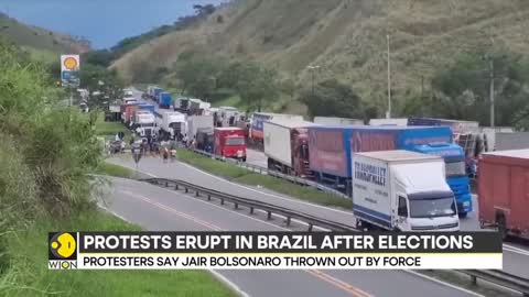 Supporters block highways in Brazil, Bolsonaro remains silent amid post-poll chaos | World News