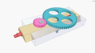 0023 - Gear drive for linear motion 1