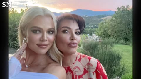 Khloé Kardashian Poses with Mom Kris Jenner During Italy Vacation 'Me and My Favorite Girl'