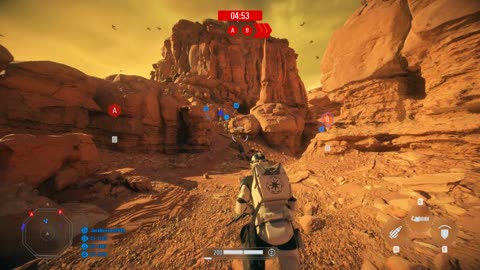 Star Wars Battlefront 2: Instant Action Co-Op Mission (Attack) Galactic Republic Geonosis Gameplay