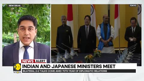 Tokyo: Indian defence minister Rajnath Singh meets Japanese counterpart