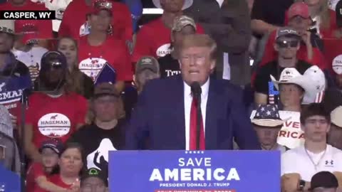 Harriet Hageman & Donald Trump Rally in Casper, Wyoming— May 28, 2022