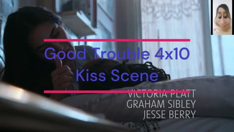 Good Trouble 4x10 _ Kiss Scene -Malika and Angelica (Zuri Adele and Yasmine Aker)