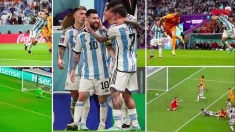 Argentina fans waste no time as thousands react to shock Brazil exit at World Cup