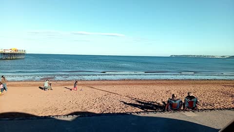 Filipina Life in the UK, Paignton Seafront 2020