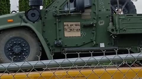 2024-05-29 Vancouver Washington USA Part 1 - Military Convoy