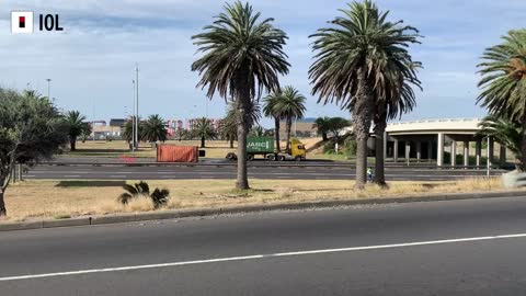 WATCH: Hazardous Chemical Truck Spill in Cape Town