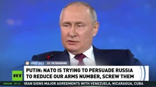 "Screw them." Putin reacts to NATO's nuclear request