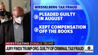 New York jury convicts Trump Organization on 17 counts of criminal financial fraud