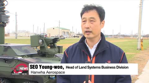 Arion-SMET unmanned ground vehicle demonstrated for first time at Camp Humphreys