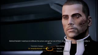 Mass Effect 2 (Movie Cutscenes & In-Game) Part 2 (Renegade) 1080p