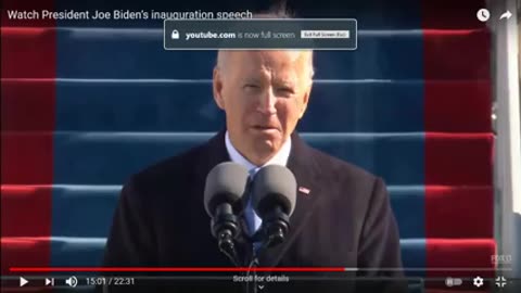 Joe Biden's Inaguration Speech - EDIT