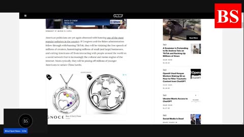 3/24 - Right Wing Blind Spot - Potential TikTok Ban