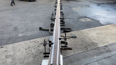 NJM Packaging 4.5” Wide x 240” Long Table Top Conveyor