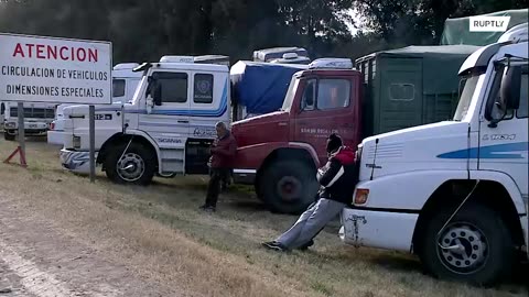 Argentine truckers go on strike over fuel shortages and price hikes