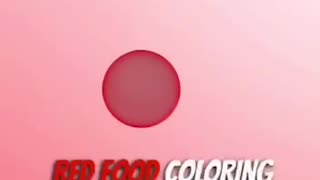 How red food is made.