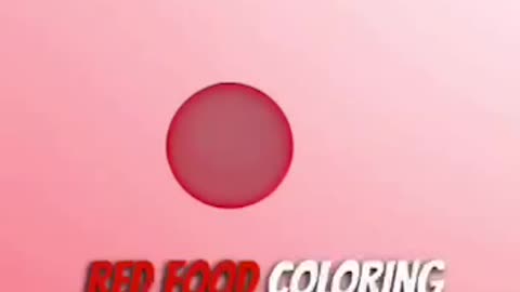 How red food is made.