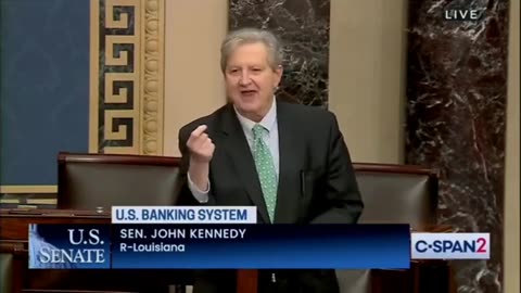Sen Kennedy: Silicon Valley Bank Is A BAILOUT!