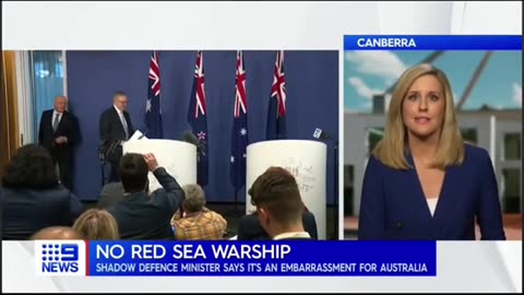 AUSTRALIA REJECTS THE USA REQUEST FOR WARSHIP