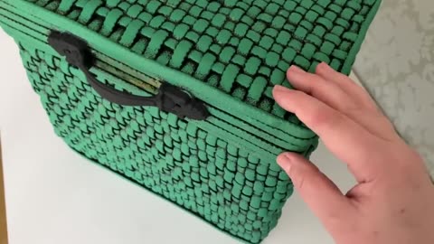 DIY Wicker box | Сardboard idea | Сardboard crafts