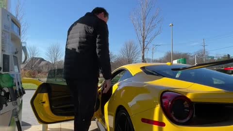 Sheesh, take me out to dinner first! 😋 #93octane #ferrari #488gtb #supercars