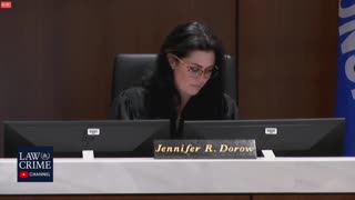 Judge Jennifer Dorow: "Darrell Brooks understands exactly what he's doing."