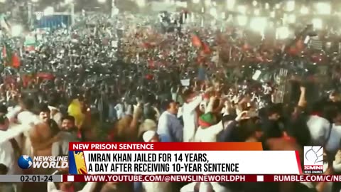 Imran Khan jailed for 14 years, a day after receiving 10-year sentence