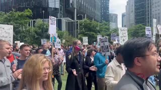 Happening Now: Hundreds of Amazon employees are protesting outside HQ in Seattle