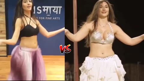 Nora Fatehi vs World Best belly dancer in the world |Nora fatehi belly dance|world best belly dancer