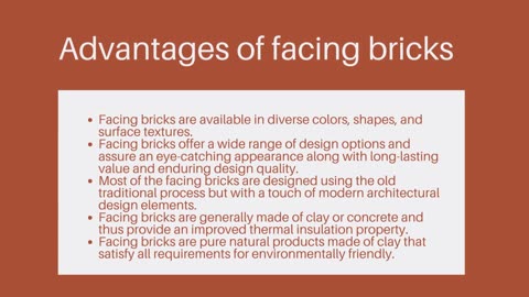 A Quick Guide to Facing Bricks