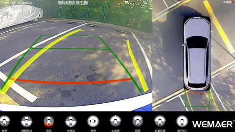 360 Degree Car Camera System Helps New Drivers Parking Easier
