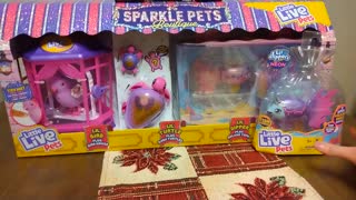 Little Live Pets Sparkly Pets Boutique #UNBOXING #Opening