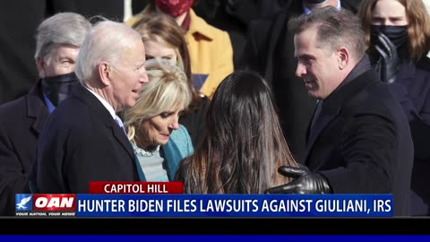 Hunter Biden Files Lawsuits Against Giuliani, IRS