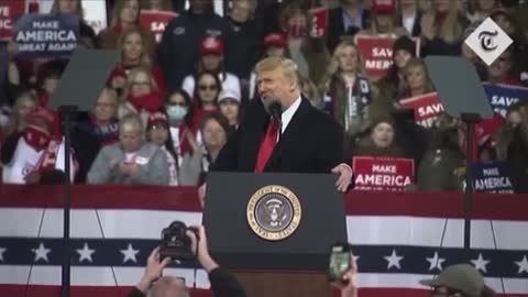 President Trump: “We Will Never, Ever Surrender”