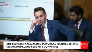 Josh Hawley Goes SCORCHED EARTH on Mayorkas