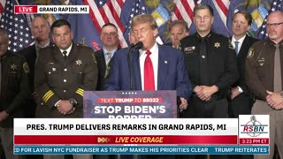 FULL SPEECH: Pres. Trump to Give Remarks on Biden's Border Bloodbath in Grand Rapids, MI - 4/2/24