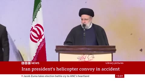 Helicopter In Iranian Presidential Convoy Has Crash Landed