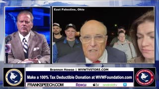 Mayor Rudy Giuliani LIVE from East Palestine, OH on Biden's Non-Response