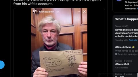 Hilaria Posts Cryptic Photos of Alec Baldwin Holding Up Drawings