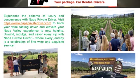 Gratify in Luxury: Your Ultimate Wine Tasting Experience with Napa Private Driver