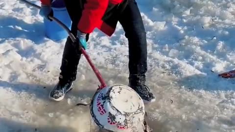 So Cool Ice Fishing Skill - Amazing Fishing Awesome videos🐟 Techniques Videos 🐟 #Shorts