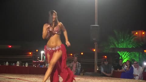 Rafaela Soares - Brazilian Belly Dancer Performance in Dubai (Desert Safari)