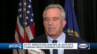 RFK Jr to run against fake Biden?