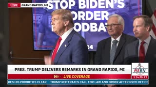Trump - Remarks on Biden's Border Bloodbath in Grand Rapids, MI