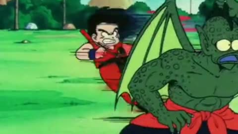 Goku fight with piccolo's demon